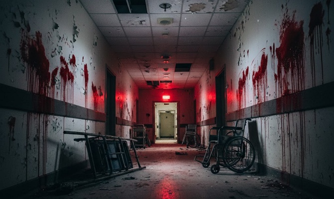 Abandoned Corridor Blood Look.Jpg