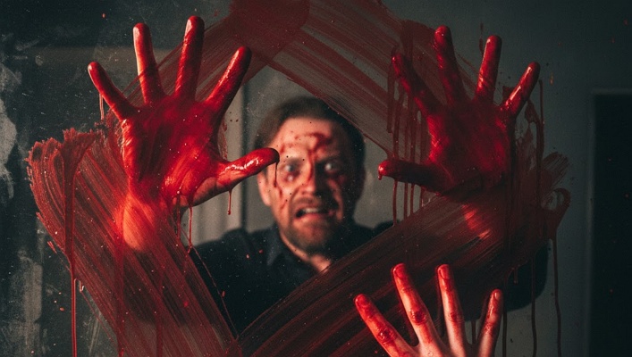 Mirror Reflection Red Blood.Jpg