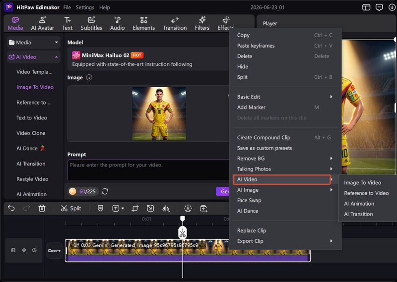 Edimakor Animate Football Avatar