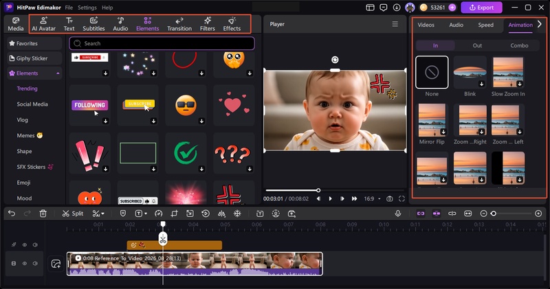 fine tune video for social media content