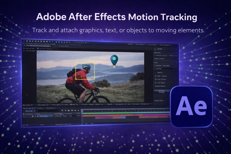 logiciel suivi de mouvement-adobe after effects