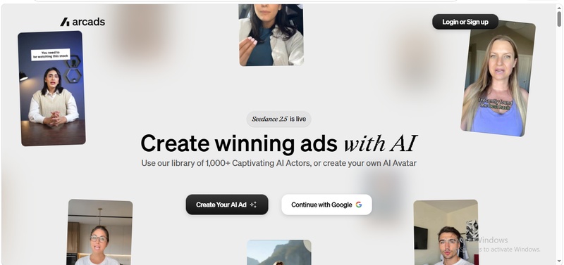 realistic advertising actors