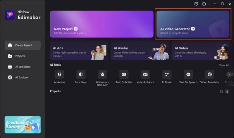 child voice changer ai video generator panel
