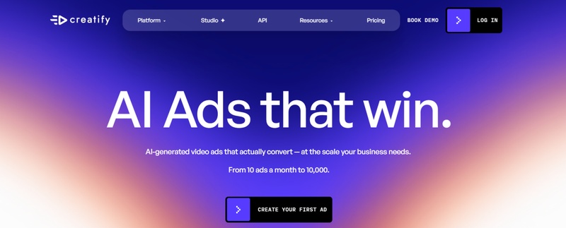 Creatify AI video ad generator