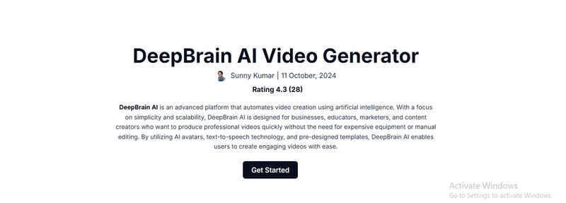 professional ai presenters