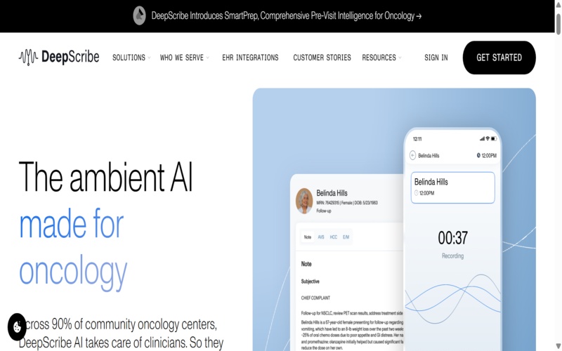 deepscribe ai medical transcription software