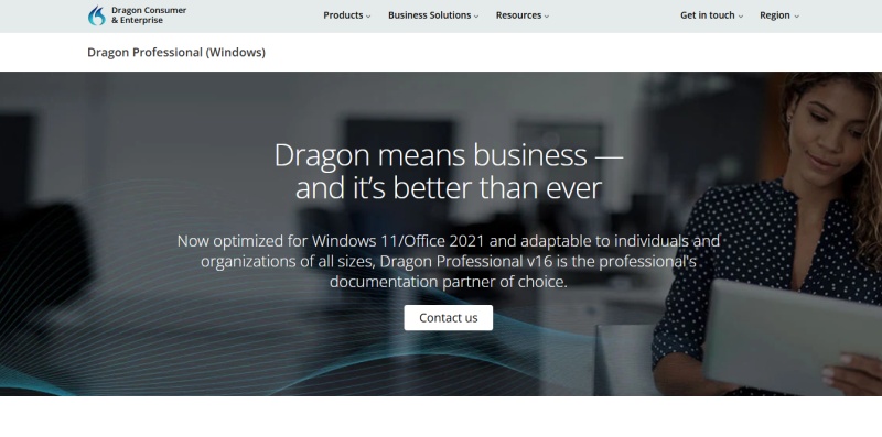 dragon professional speech recognition software interface