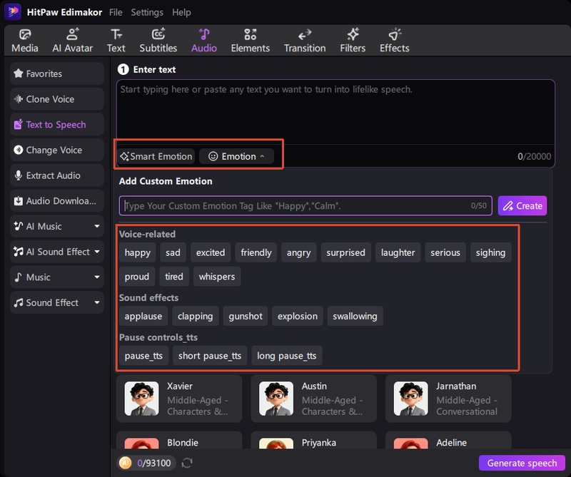 Edimakor Enter Script Smart Emotion