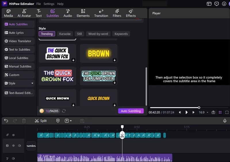 Edimakor Generate Ai Voice Subtitles