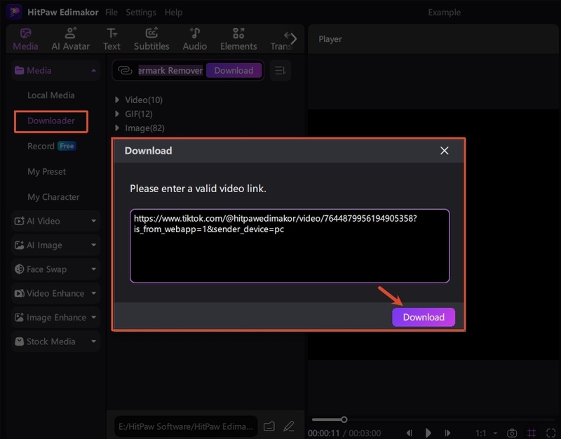 edimakor watermark-free TikTok video downloader