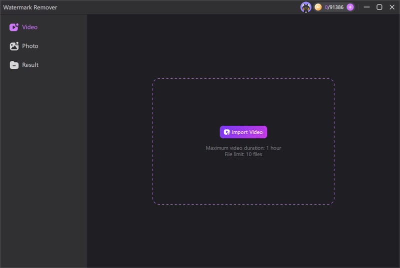 edimakor watermark remover  upload videos or images