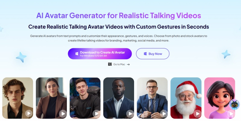 hitpaw edimakor ai avatar tool