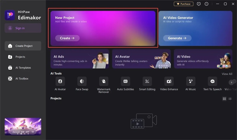 HitPaw Edimakor AI thumbnail maker