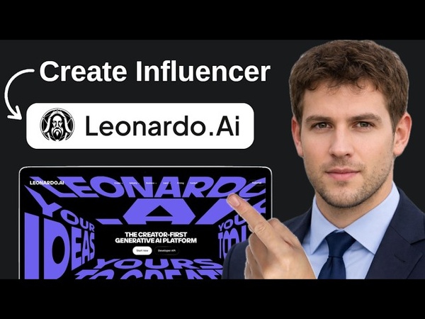 Leonardo AI character image generator