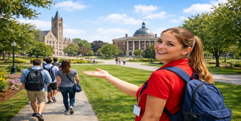 make a travel campus vlog