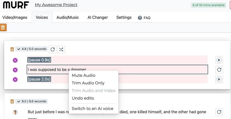 Murf Ai Business Voice Generator