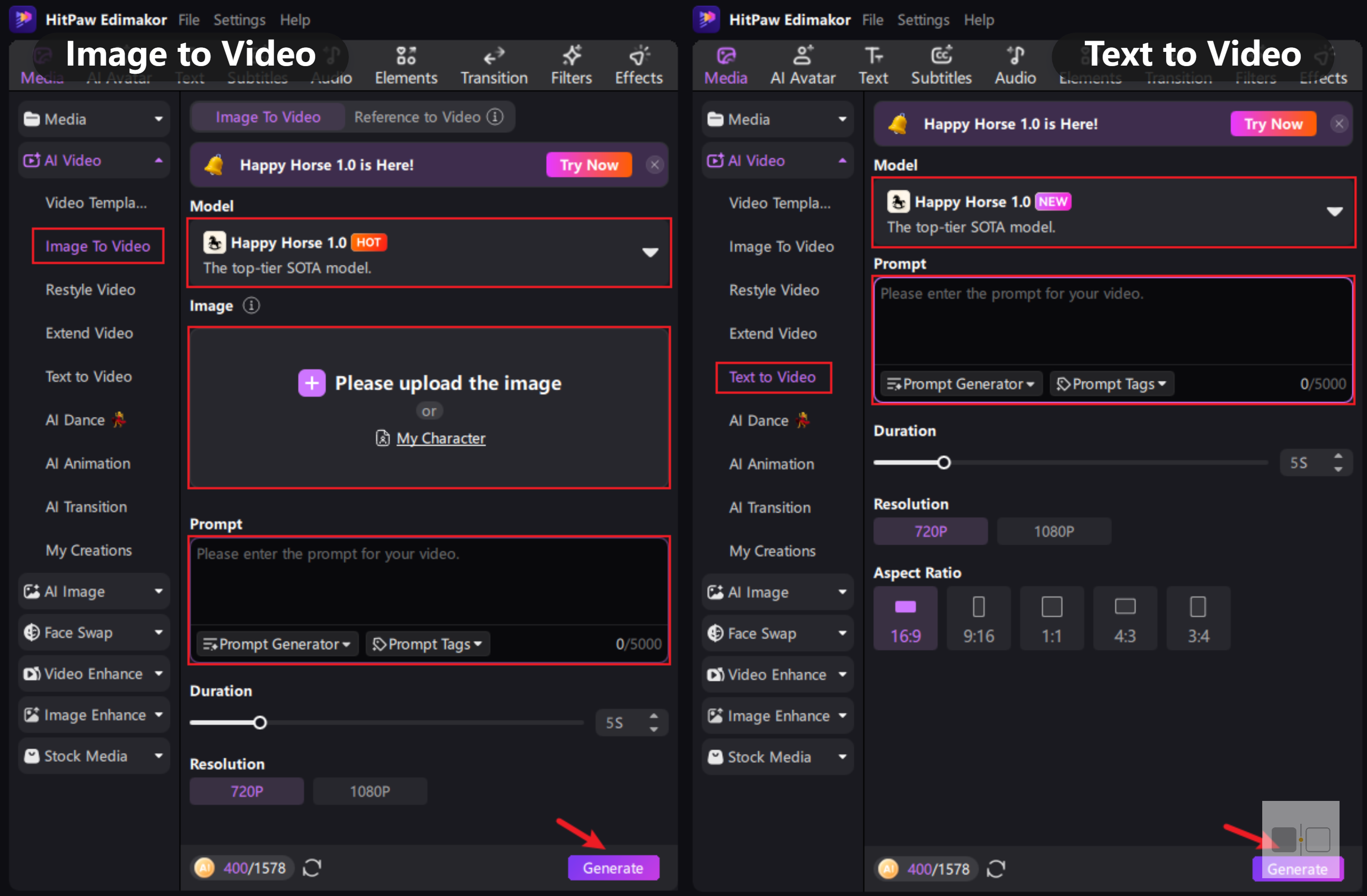 step 2 find image enhancement tool