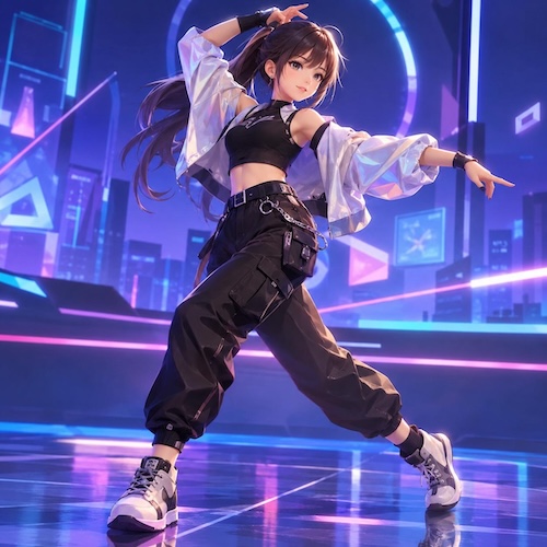 stylized anime avatar