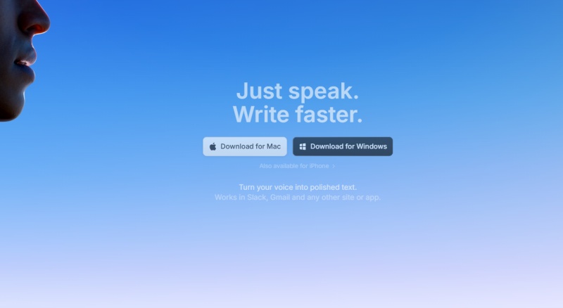 superwhisper offline voice to text software interface