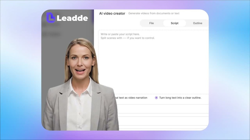 leadde ai avatar webinar