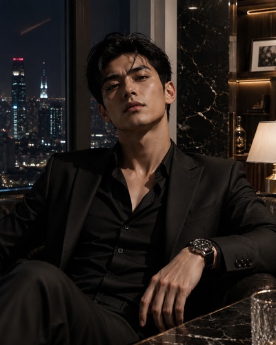 dominant boyfriend cinematic look