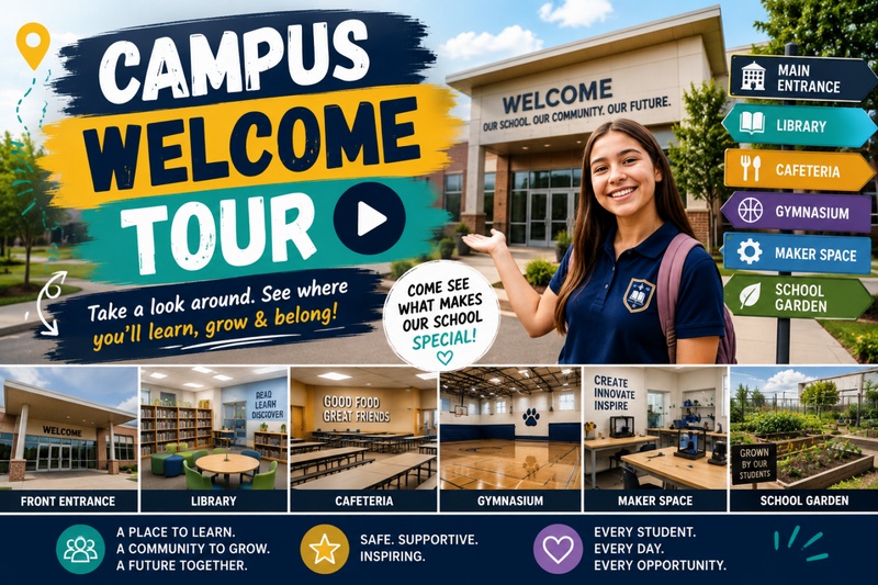 Campus Welcome Tour Video Thumbnail