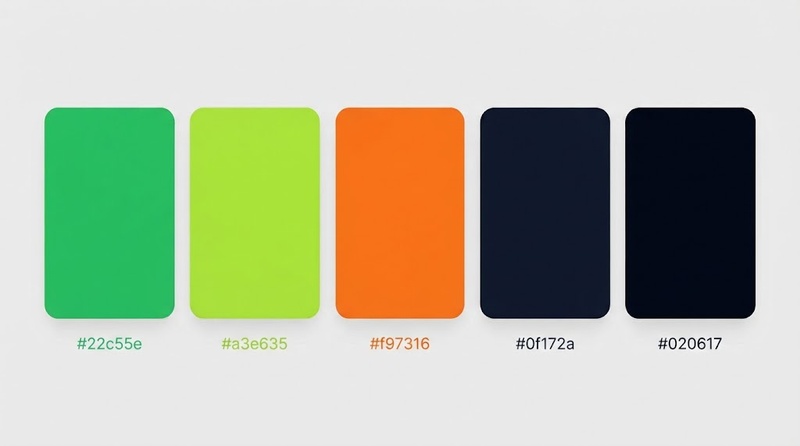 halloween aesthetic color palette