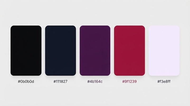 halloween colors palette