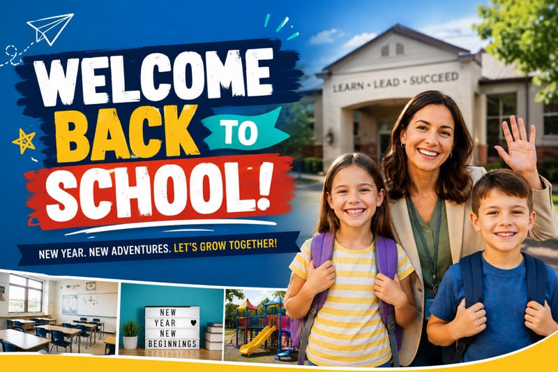 Welcome Back to School Video Thumbnail
