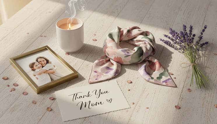 flat lay de dia das mães gerado por ia