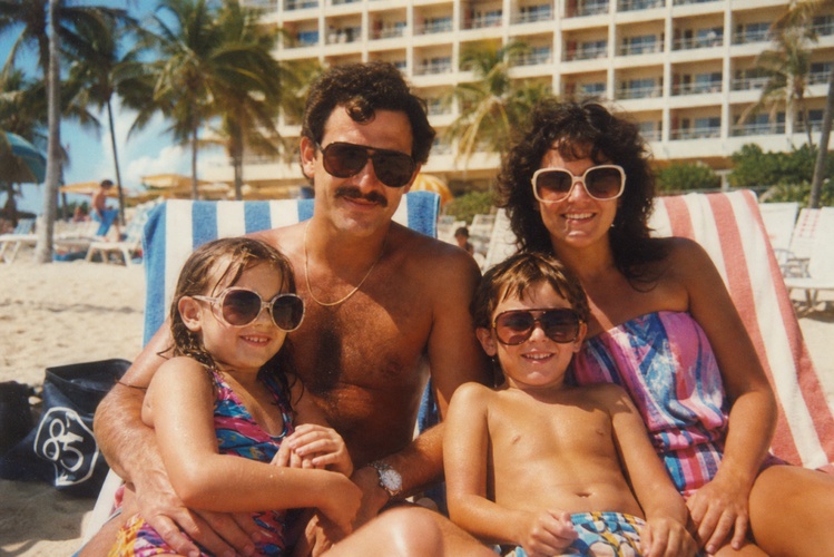 1980s vacation photo