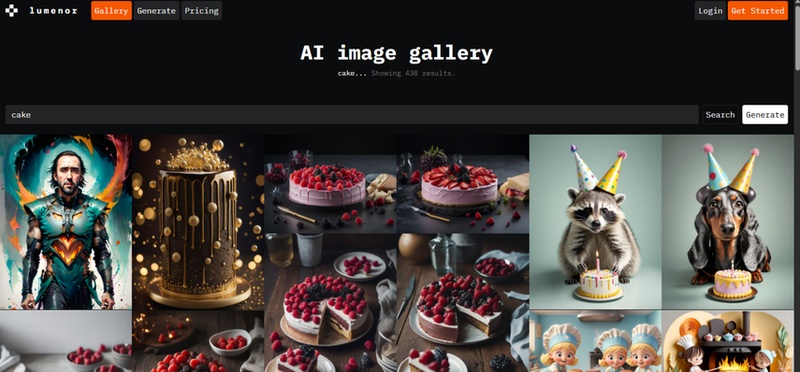 ai cake lumenor