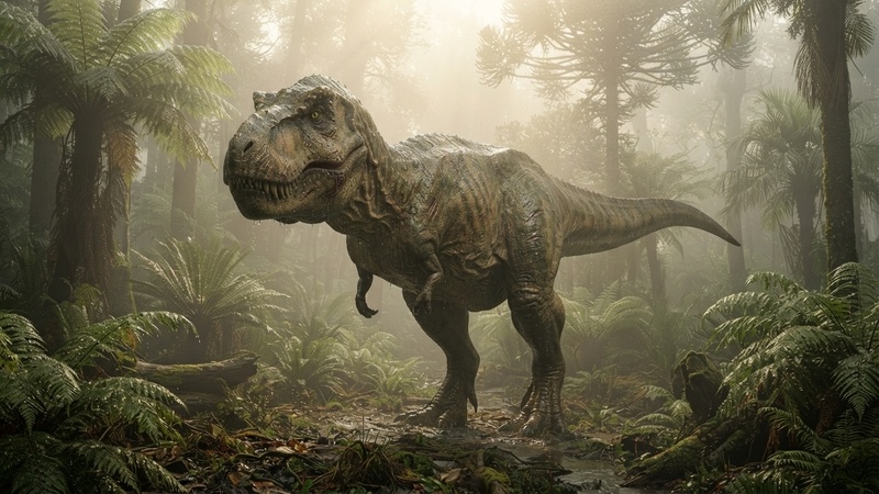 ancient forest t rex
