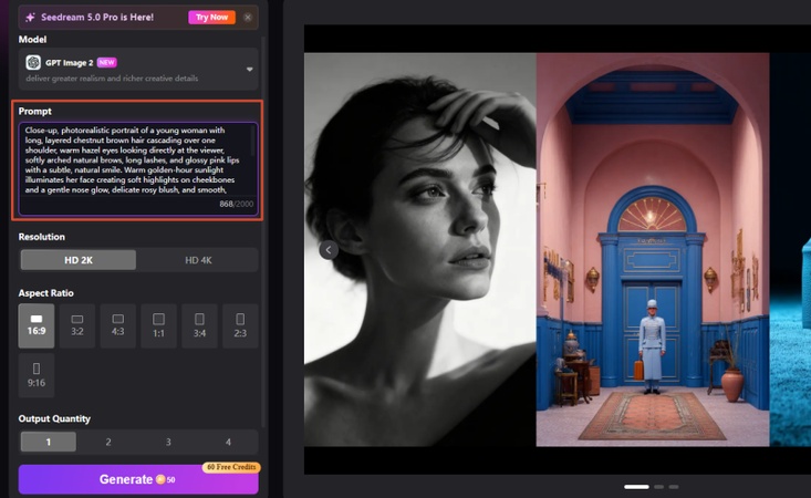 chatgpt girlfriend prompt and image settings in edimakor