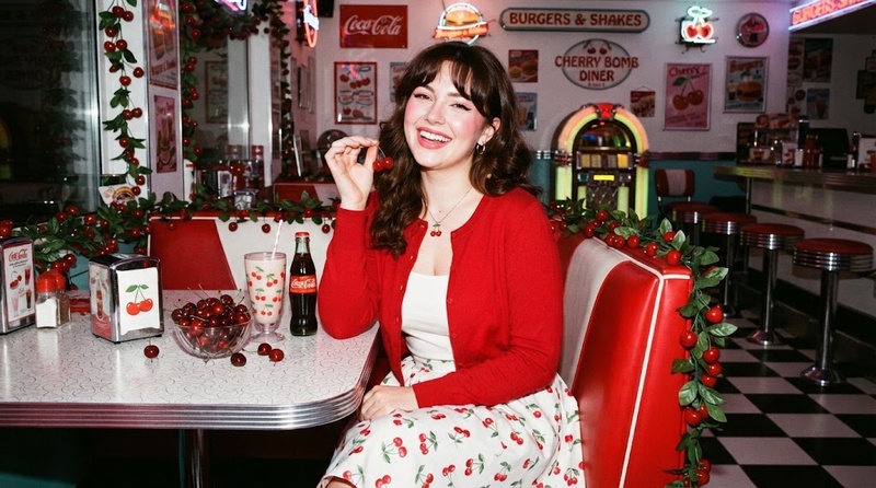 cherry girl aesthetic