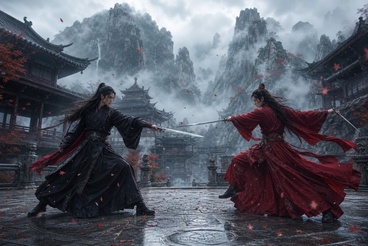 chinese sword dance