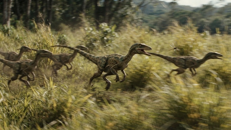 dinosaur grassland chase