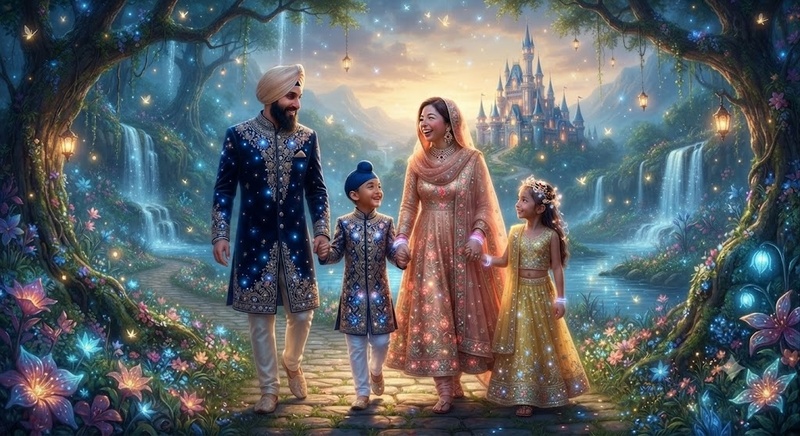 enhanced fantasy family kingdom