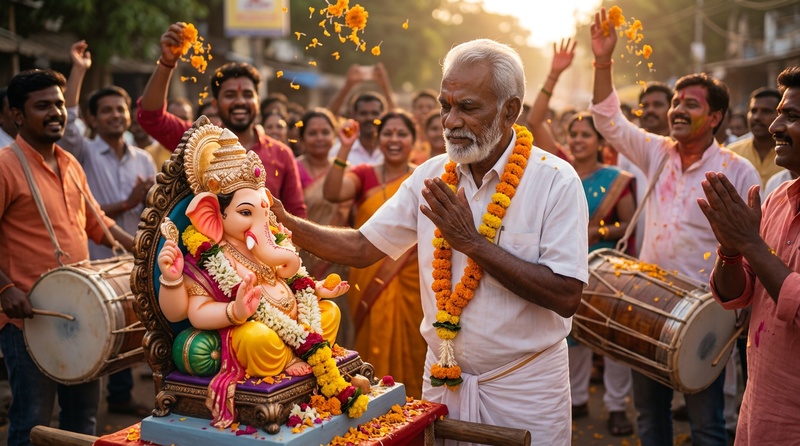 ganesh visarjan prompt