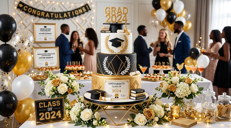 graduation celebration cake