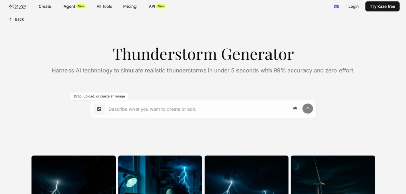 kaze ai thunderstorm generator