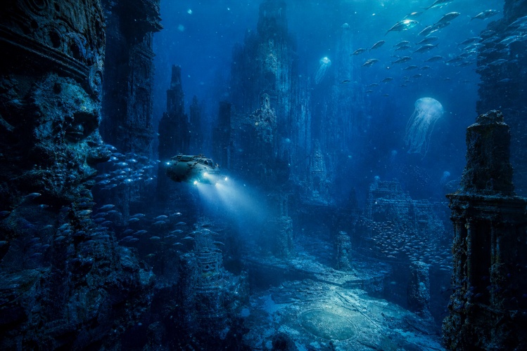 lost underwater city