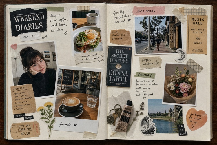 mini zine memory board