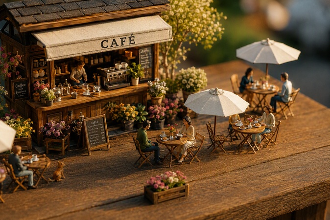 café miniature