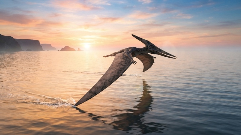 pteranodon ocean flight