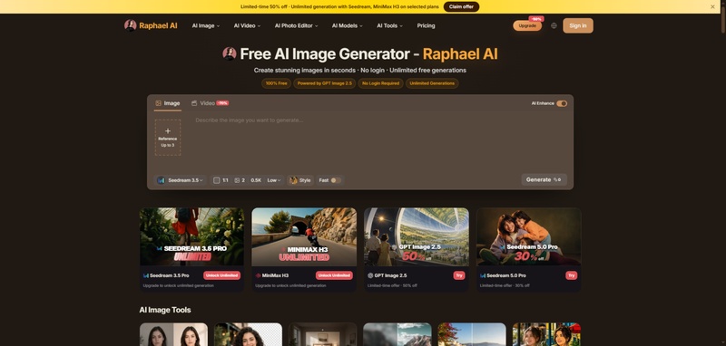 raphael ai image generator