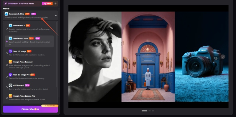 select ai model for dnd ai art generation