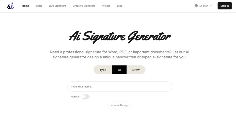 générateur de signature ia gratuit