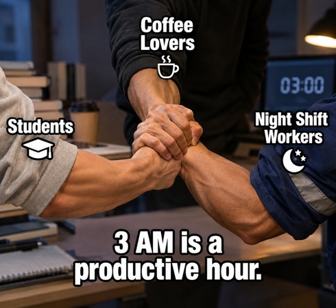 three way muscle handshake meme