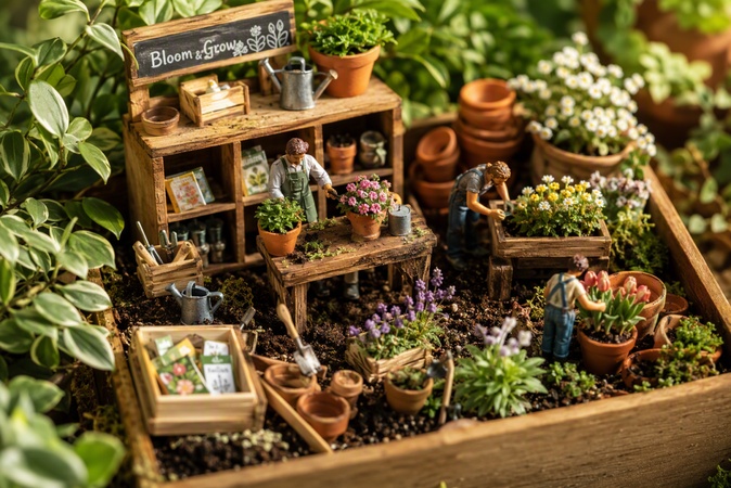 petit atelier de jardin